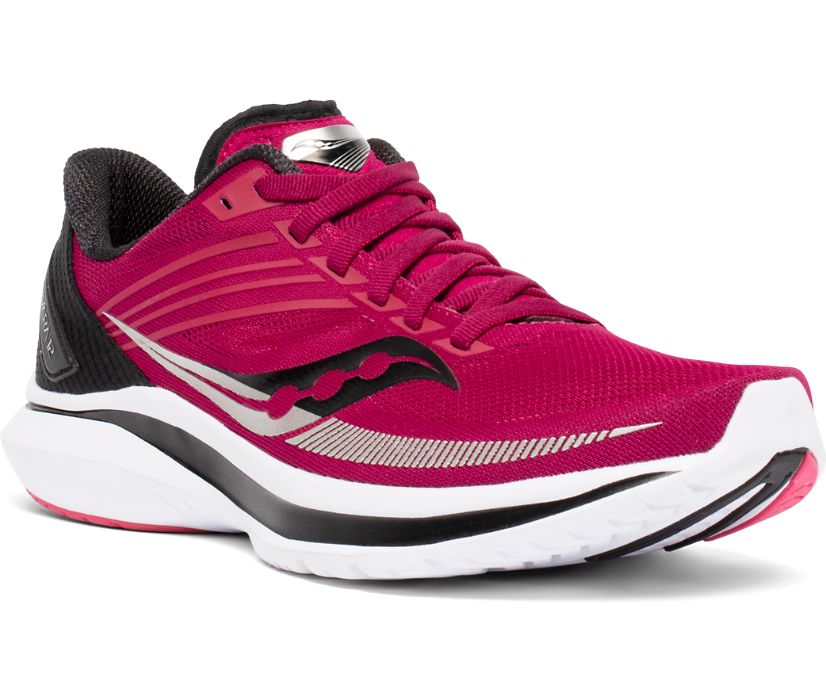 Saucony Kinvara 12 Women's Running Shoes Pink / Silver | Canada 169DFMN